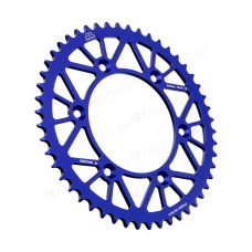 Jt зірочка задня 52 зубці, алюміній, racelite, для ktm sx/exc/lc4 (1991–2025), для ланцюга 520, синя (89952jta)