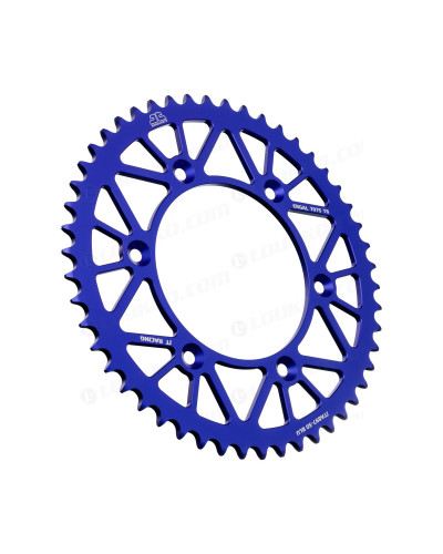 Jt зірочка задня 52 зубці, алюміній, racelite, для ktm sx/exc/lc4 (1991–2025), для ланцюга 520, синя (89952jta)