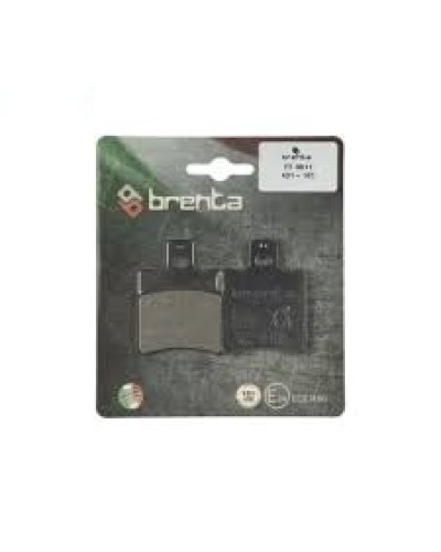 Brenta гальмівні колодки kh60 kh337  aprilia rs 50 95-10, rx 50 91-03, tuareg 125 88-89, ktm sx 60 98-00, sx 65 00-03, зад (ft 3220)