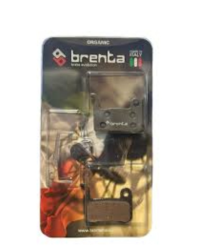 Brenta  bike гальмівні колодки велосипедні  mtb / дорожні напівметалеві підходить до shimano xtr br-m975, br-m966, br-m965, xt br-m776, br-m775, br-m765, slx br-m665, saint br-m800, deore br-m596, br-m595, br-m535 br110