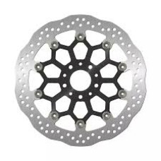 Ng тормозной диск перед ktm duke 790 abs/790l a2 abs '18-'22 (320x52x5mm) oversize с адаптерами к зажимам (5 отверстий) плавающая
