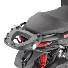 Kappa стеллаж для центрального кофра piaggio mp3 yourban 125/300, hpe 300 '11-'21 (с платформой monokey)