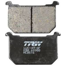 Trw zf тормозные колодки kh709 kawasaki gpz 400/500 '82-'84, gpz/z 550 '80-'82, gt/gpz/z/ltd 750 '80-'85, z 1000 '81