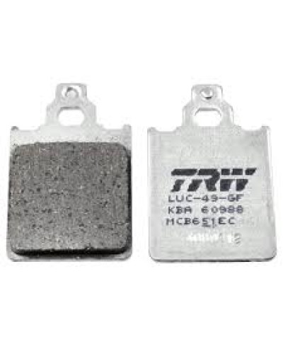 Trw zf тормозные колодки kh156 eco cagiva blues/prima/super city 50 '93-'95, piaggio quartz 50 '92-'96, skr 125/150 skipper '94-'97, vespa px 150 '98- ,