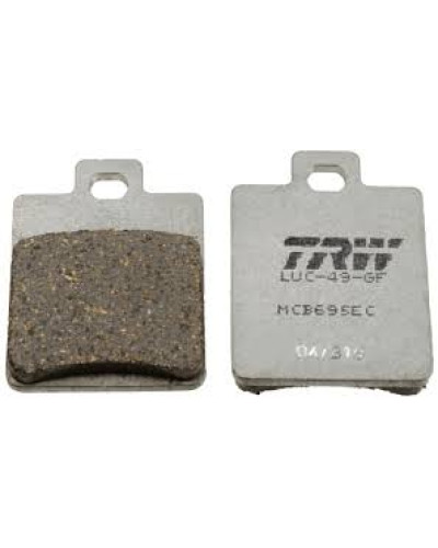 Trw zf тормозные колодки kh260 eco cpi gtr 50/200 '03-, gtr 125 '03-'14, gilera stalker 125 '97-'06, piaggio fly 100 '06-, peugeot speedfight 50 '9 '13-, sym symphony 125 '10-, зад