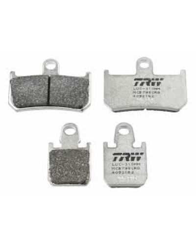Trw zf тормозные колодки kh442/4 carbon racing yamaha yzf r1 '06-'14, mt-01 1700 '05-'12, xv 1700 v-max '09-'16 перед