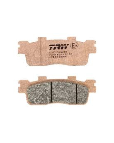 Trw zf тормозные колодки kh498 kawasaki j 125 '16-, j 300 '14-, kymco downtown 125 '09-'17, super dink 125 '09-'17, downtown 200 '10-'1
