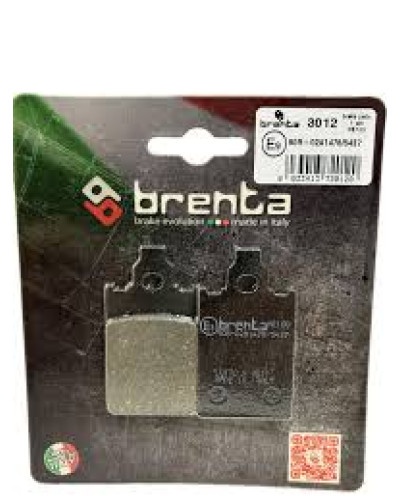 Brenta тормозные колодки kh116 (malaguti, piaggio 50 free, tomos, dt50r '97-03) (ft 3012)