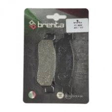 Brenta тормозные колодки kh275 yamaha/mbk/italjet, перед+зад
