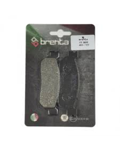 Brenta тормозные колодки kh275 yamaha/mbk/italjet, перед+зад