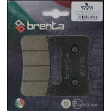Brenta гальмівні колодки kh379 suzuki gsxr/vzr/m1800, kawasaki zx10/z1000, перед (ft 3117)