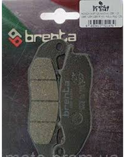 Brenta гальмівні колодки kh375 cbr125/cbf125/an125, rieju, перед (ft 3147)