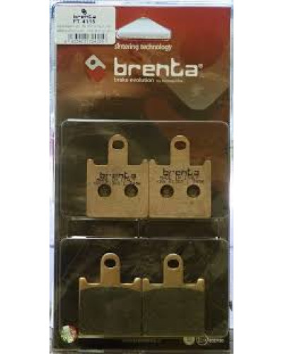 Brenta гальмівні колодки kh417/4  (золоті) kawasaki перед (ft 4115)
