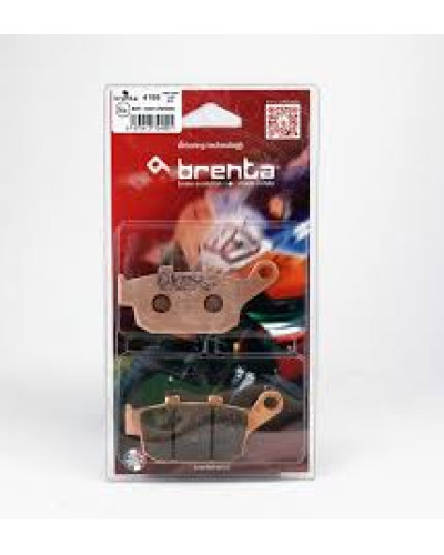 Brenta гальмівні колодки kh496  (золоті) honda cb 500r/x '13-'16, cb 650f '14-'16, cbr 650/ctx 700 зад (ft 4155)