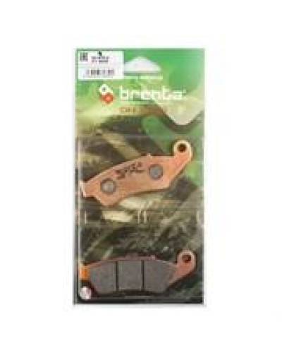 Brenta тормозные колодки kh185 (золотые) от road cr/crf/kx/kxf/rm/rmz/yz/yzf перед (ft 6050)
