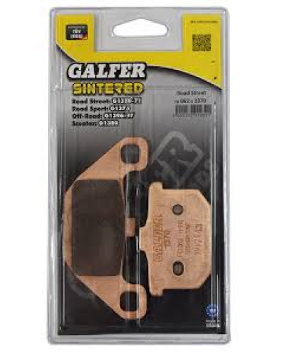 Galfer тормозные колодки kh085 (золотые) street