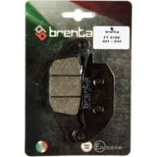 Brenta гальмівні колодки kh343 honda monkey 125 '19-, cbr 125 04-10, xl 125 v varadero 01-11, yamaha yzf 150 14-, tricity 125 '14-, cf moto 125 papio '17 зад 