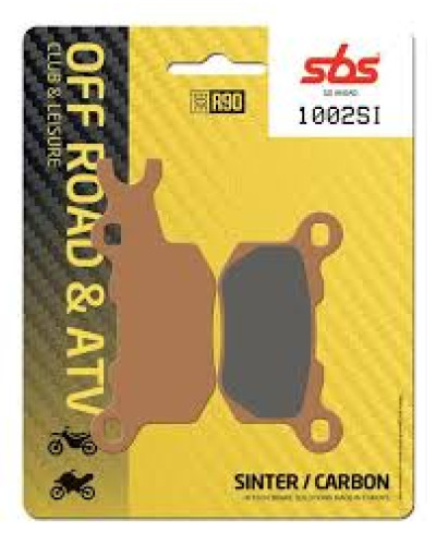 Sbs тормозные колодки kh685 off-road цвет золотой зад правый can-am defender/traxter 800 '17-'23, can-am defender/traxter 976 '17-'23