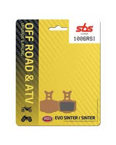 Sbs тормозные колодки off-road racing цвет золотой перед/зад ktm 50 sx '24-, sx-e3/5 e-bike '23-, husqvarna tc 50 '24-, ee 3/5 e-bike ;23-, gasgas m2