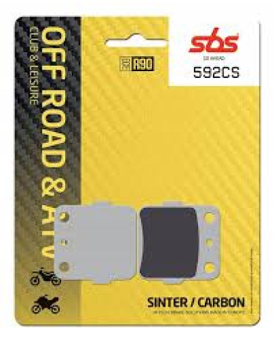 SBS тормозные колодки kh084 off-road carbon