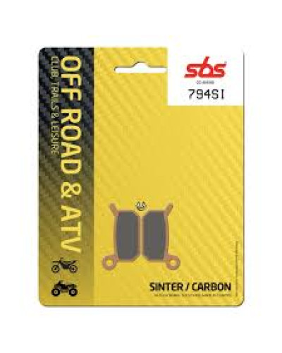 Sbs тормозные колодки kh325 off-road цвет золотой ktm sxe -5 electric 19- sx 50 09-, sx 65 04-08, husqvarna ee-5 19-, cr 50 06-, sm 50- 10-, t
