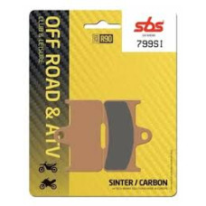 Sbs тормозные колодки kh344 off-road цвет золотой yamaha yfm 660 02-08 cf-moto, goes зад