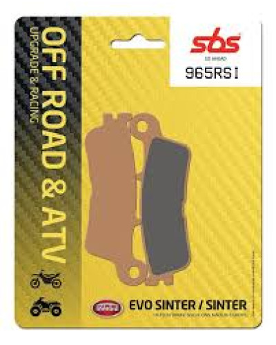 Sbs тормозные колодки kh755 off-road racing цвет золотой fantic xx 125, xef/xxf 250/450, xex 250 '22-, yamaha yz 250 '22-, wr/yz 250f/450f '21
