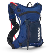 Uswe camel bag moto hydro 3 factory blue, колір синій, для мото/велосипеда, ємність для рідини 2 л (рюкзак 3 л + 2 л рідини)