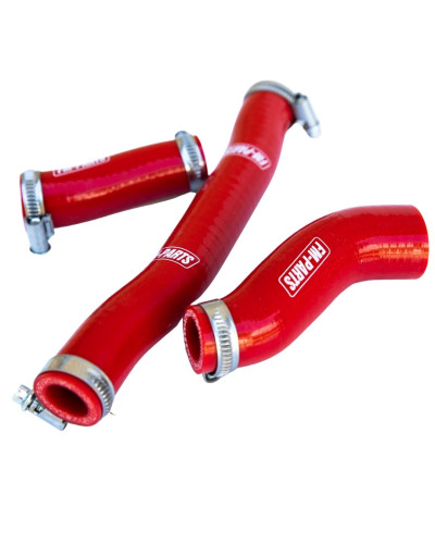 Fm-parts силіконові шланги радіатора для ktm exc 250/300 tpi '20–'23, husqvarna te/tei 250/300 tpi '20–'23, gasgas ec 250/300 tpi '20–'23 — червоні