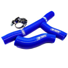 Fm-parts силіконові шланги радіатора для ktm/husqvarna 250–300 2017–2019, синій колір