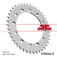 Jt задняя звезда 270 40 yamaha yz/yzf/wrf '99-'24 (27040jt) (jtr245/2.40) (цепь 520)