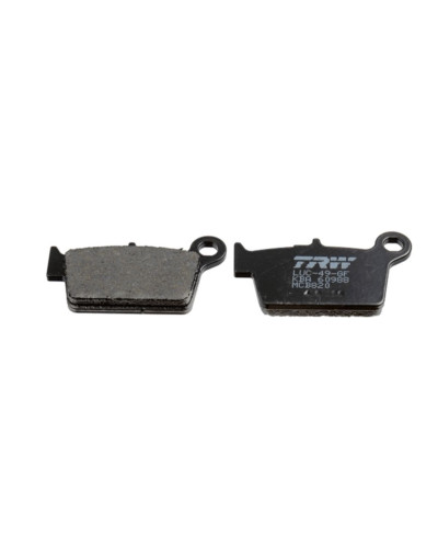 Trw zf тормозные колодки kh376/2 beta alp 125/200/350 '00-'16, m4 350 '04-'17, rr 50 enduro/motard '07-'16, rr 125 enduro/urban 200 '08-'16 зад