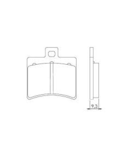 Brenta тормозные колодки kh298 (золотые) (ft 4020)