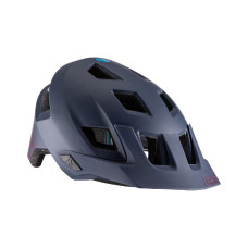 Leatt велосипедний шолом mtb allmtn 1.0 v22 helmet dusk темно-синій колір розмір l (59-63 cm)