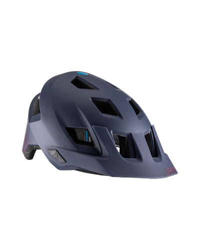 Leatt велосипедний шолом mtb allmtn 1.0 v22 helmet dusk темно-синій колір розмір l (59-63 cm)