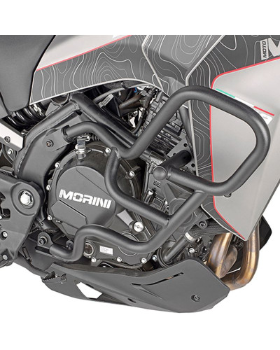 Kappa дуги защиты двигателя moto morini x-cape 649 '21-'22 цвет черный