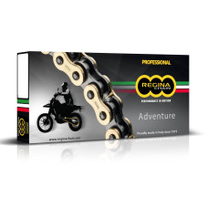 Regina цепь приводная 520zre (114 звено) z-ring эндуро do 650ccm (золотой) (застежка + заклепка pełna+ прессованная заглушка) (135zre/1005)