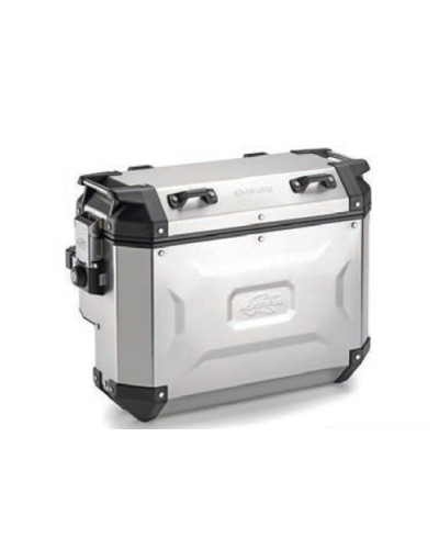 Kappa боковой кофр 33 л monokey cam side kvgs33a k'voyager алюминиевый, правый. цвет: серебристый.