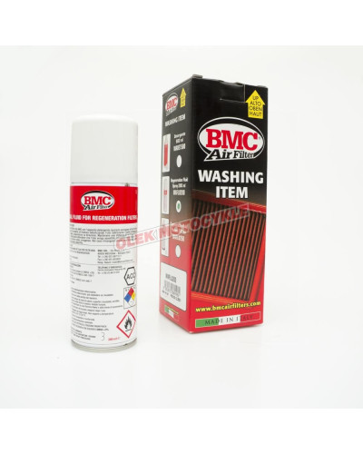 Bmc жидкость (масло) для пропитки воздушных фильтров спрей 200ml (regeneration fluid спрей 200ml) (akc)