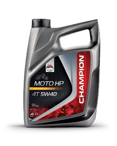 Champion моторна олива moto hp 4t 5w40 4l ma2 напівсинтетичний (akc)