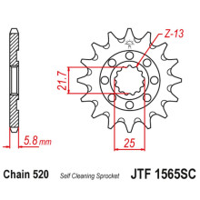Jt передня зірка 2141 14 kawasaki kxf 450 '06-20' klx 450 '08-20'  (214114jt) (ланцюг 520)