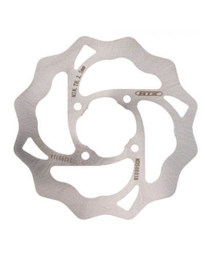 Mtx parts тормозной диск зад ktm sx 65 '04-'21, husqvarna tc 65 '19-'21, gas gas mc '21, (160x45x3mm) (4x6,5mm)