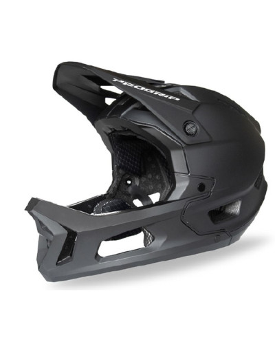 Progrip велосипедний шолом mtb / e-bike guardian full face колір чорний мат розмір m (57/58cm) - 2024