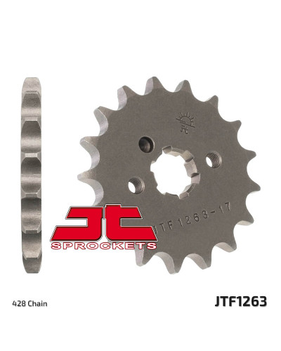 Jt передняя звезда 263 15 yamaha dt 125 lc '84-'87 junak 125 (26315jt) (цепь 428)