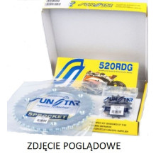 Sunstar комплект привідний yamaha xj 600 91-98 стандарт (16/48/110) (do 750cc) (sun37016/sun1-3541-48/ss520rdg-110n) - made in japan -