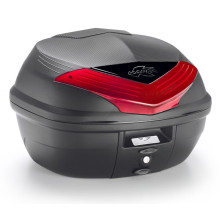 Kappa центральний кофр 35 л monolock k355n2 з червоними відбивачами (включає пластину)