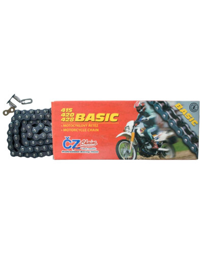 Cz цепь приводная 420 basic (420s) (118 звено) (19,0 kn) + застежка