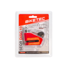 Biketec seqr замок для тормозного диска – штифт 10 мм, 3 ключа