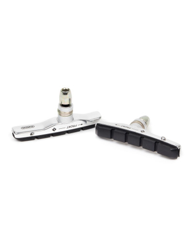Elvedes тормозные колодки велосипедные v-brake 72 mm цвет серебряный
