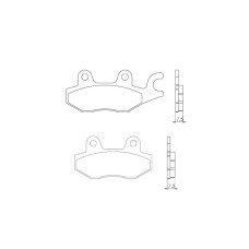 Brenta тормозные колодки kh165/kh215 (золотые) (ft 4064)